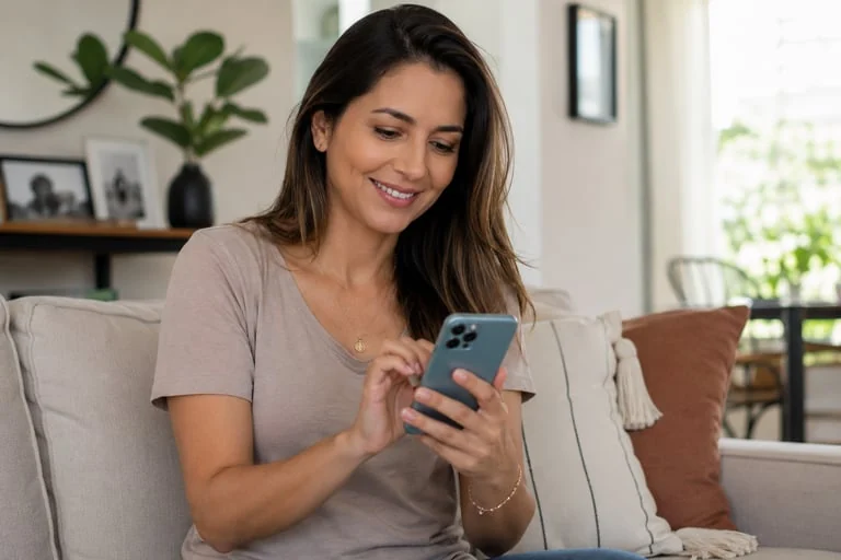 Personas que cuidan su imagen digital